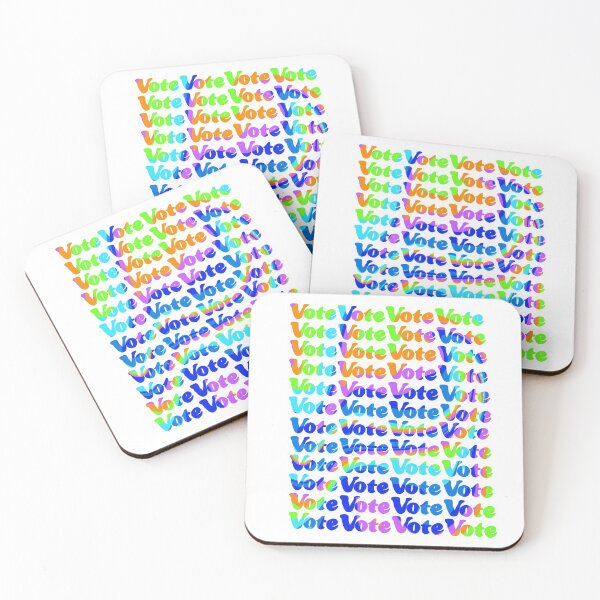 Item preview, Neon Swirls Vote designed and sold by Emily Boynton.