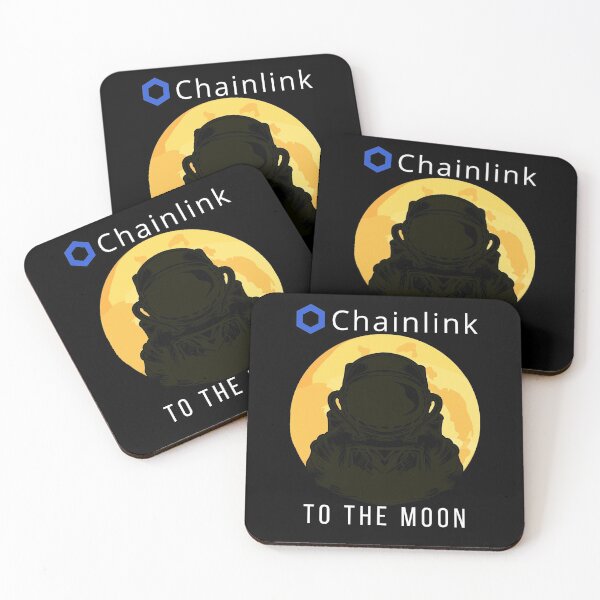 Item preview, Chainlink - To the Moon designed and sold by Cryptohaven.