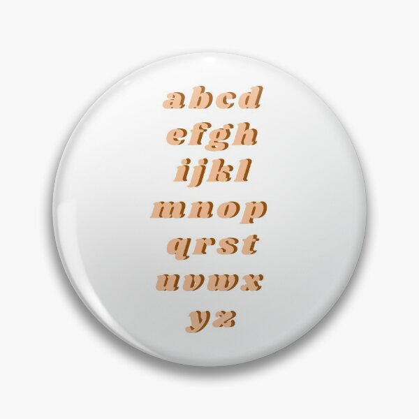 Item preview, Alphabet Pack Orange designed and sold by isobelcough.