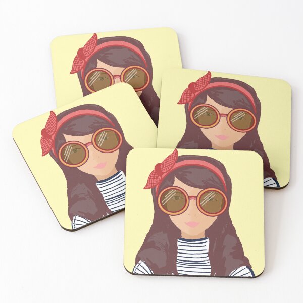 Item preview, Lady with sunglasses designed and sold by kindofadaydream.