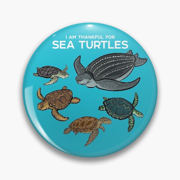 Item preview, I Am Thankful For Sea Turtles designed and sold by Peppermint Narwhal.