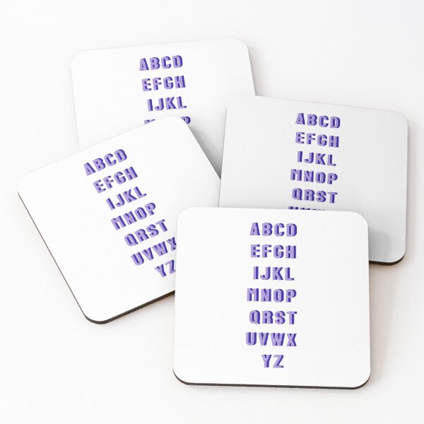Item preview, Alphabet Pack Purple  designed and sold by isobelcough.