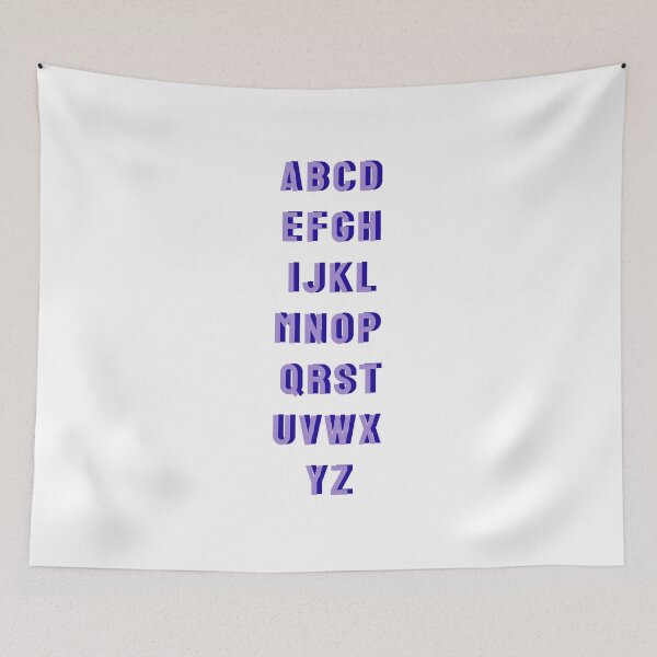 Item preview, Alphabet Pack Purple  designed and sold by isobelcough.