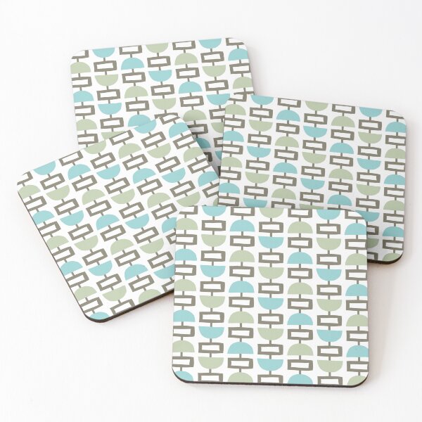 Item preview, Mid Century Modern Geometric Pattern 252 designed and sold by tonymagnerart.