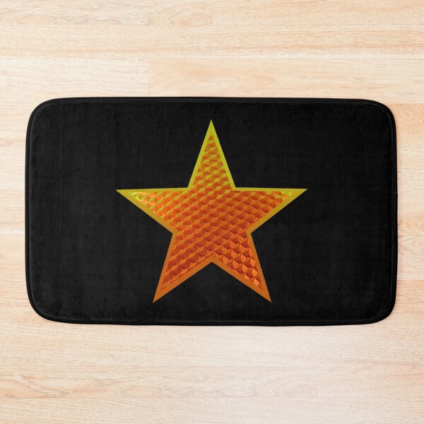 Item preview, Duochrome Red, Green and Gold Hex Pattern Star designed and sold by Bumblefuzzies.