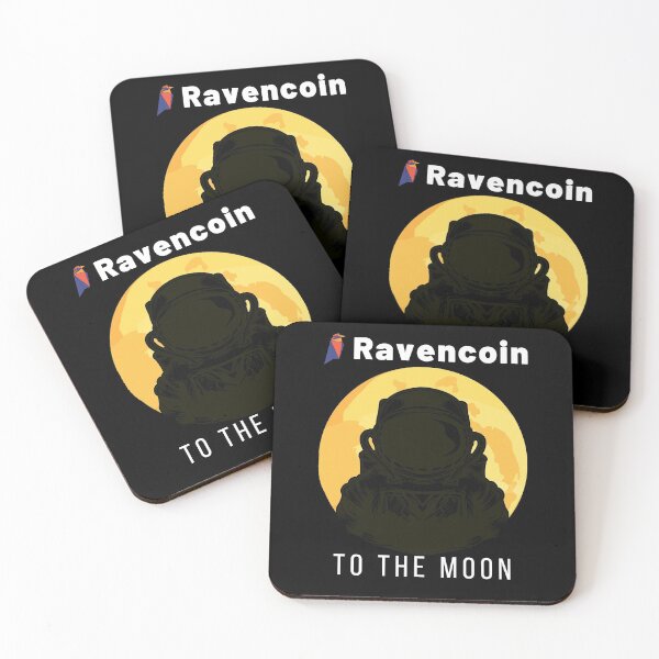 Item preview, Ravencoin - To the Moon designed and sold by Cryptohaven.
