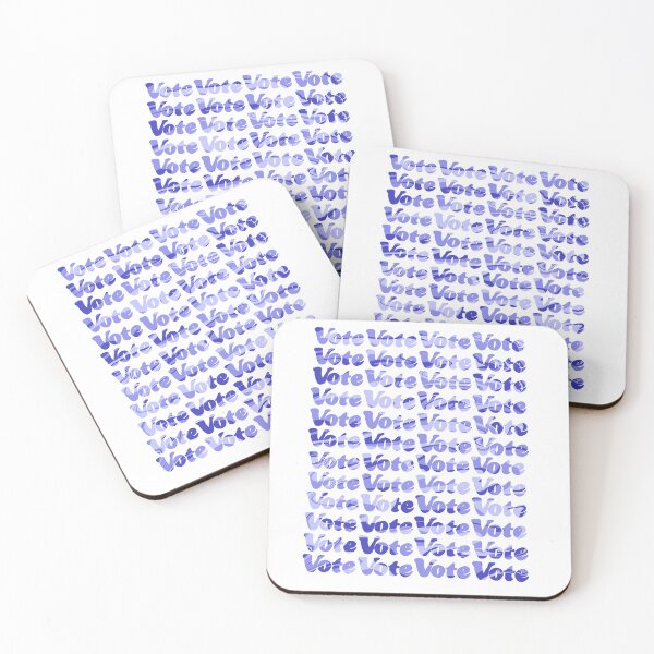 Item preview, Blue Swirls Votes designed and sold by Emily Boynton.