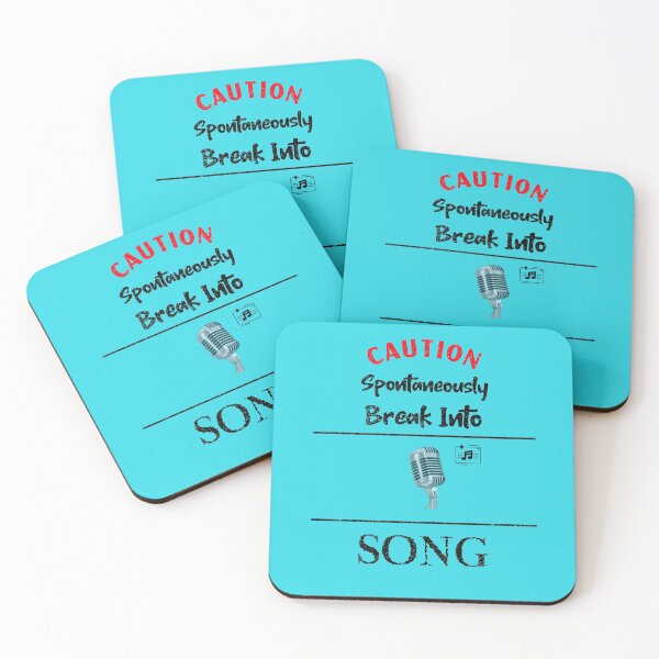 Item preview, Caution Spontaneously Break Into Song! Music  Band Piano Orchestra  designed and sold by musicmusicpin.