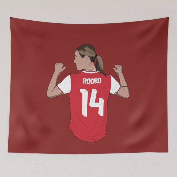 Item preview, Jill Roord Arsenal 14 Jersey designed and sold by Hevding.