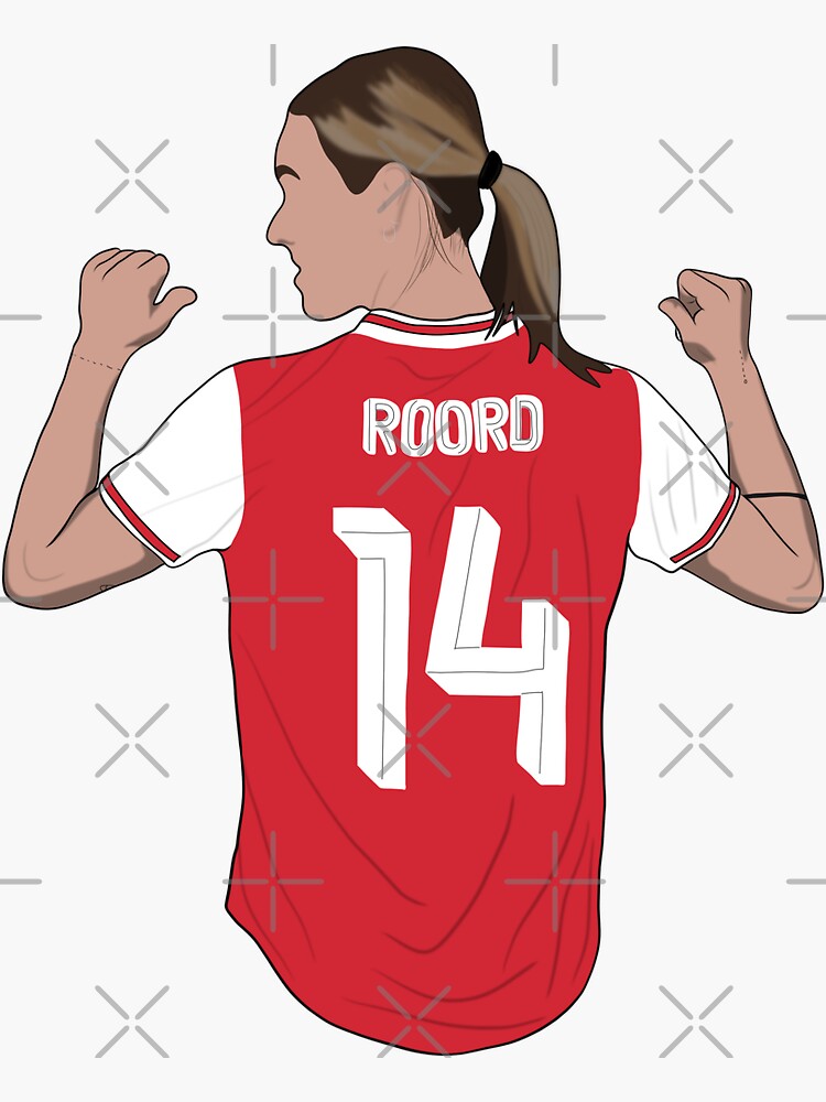 Vivianne Miedema Arsenal 11 Jersey Sticker for Sale by Hevding