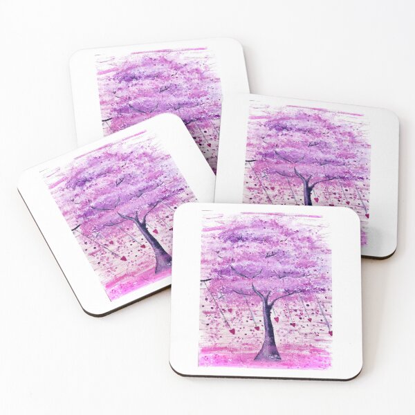 Item preview, Cherry Blossom painting designed and sold by LoneArtistCamp.