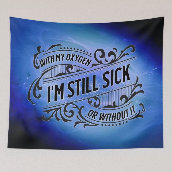 Item preview, Sapphire Oxygen, Still Sick designed and sold by PrettySickArt.