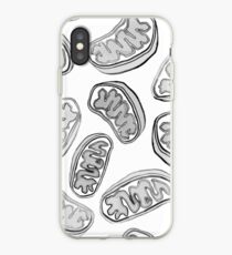 Mitochondria repeating pattern iPhone Case
