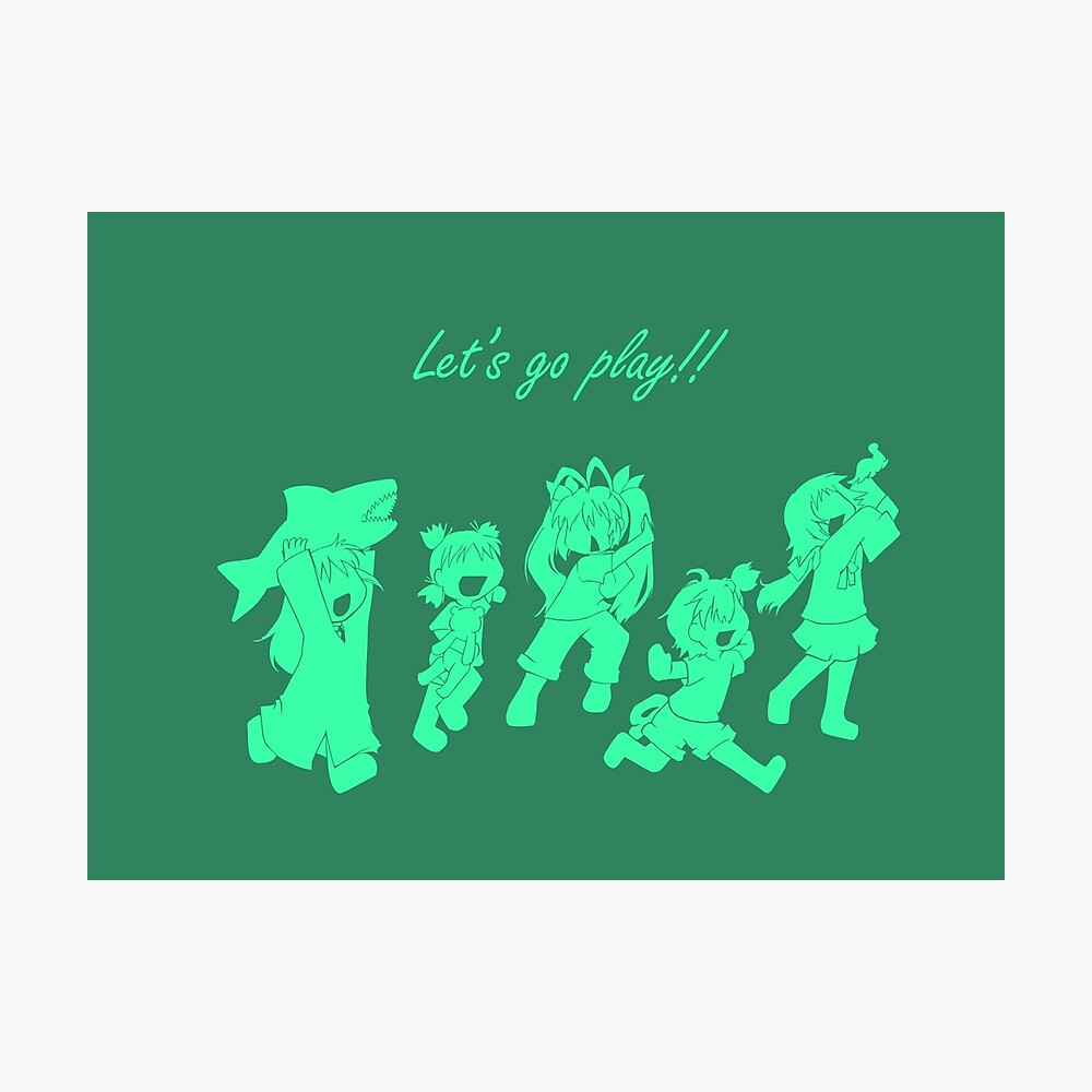 Anime Let S Go Play Poster By Melisaongmiqin Redbubble Anime Let S Go Play Poster By Melisaongmiqin Redbubble