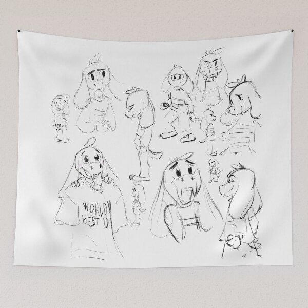 Item preview, Asriel Sketches designed and sold by Haleigh Dennis.
