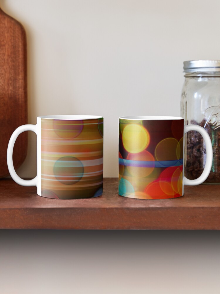 Alternate view of Speeding Bubbles Mask Abstraction Mug