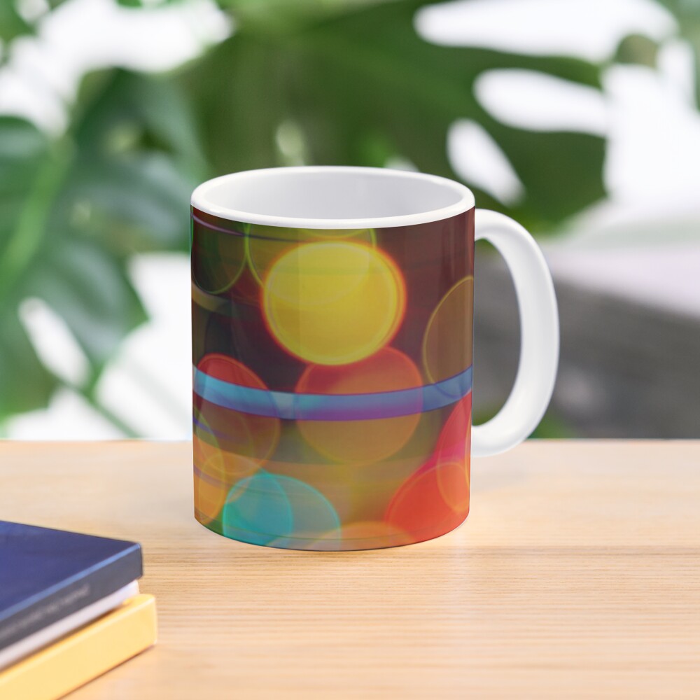 Speeding Bubbles Mask Abstraction Mug