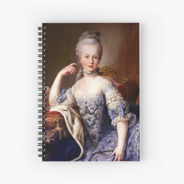 Portrait de Marie Antoinette - Martin van Meytens Cahier à spirale
