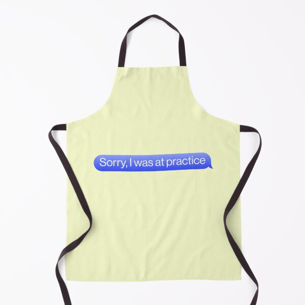 Item preview, Sorry I Was At Practice Gymnast Sports iMessage designed and sold by sharedipmemes.