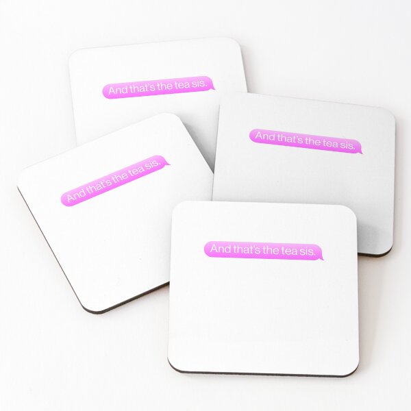 Item preview, And That's The Tea Sis Hot Pink Sass designed and sold by sharedipmemes.