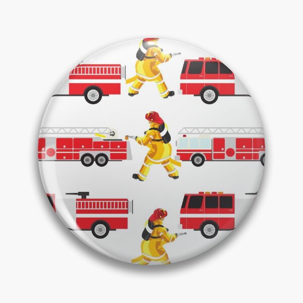 Item preview, Cool Kids Firefighter Design Featuring FireTrucks and Fire Engines designed and sold by Samsdesignshop.