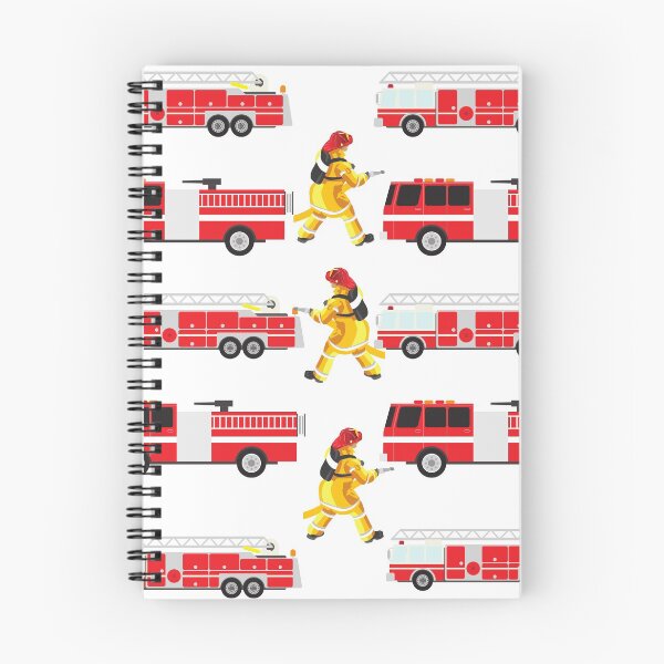 Item preview, Cool Kids Firefighter Design Featuring FireTrucks and Fire Engines designed and sold by Samsdesignshop.