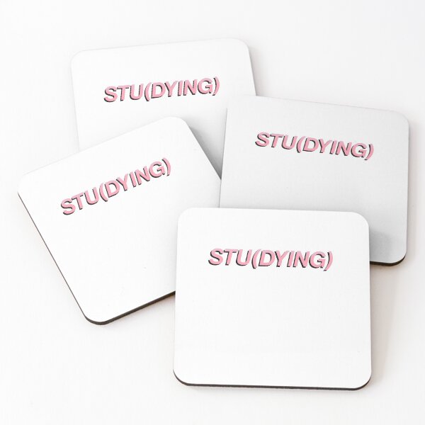 Item preview, Studying Dying Lazy College Aesthetic Pink designed and sold by sharedipmemes.
