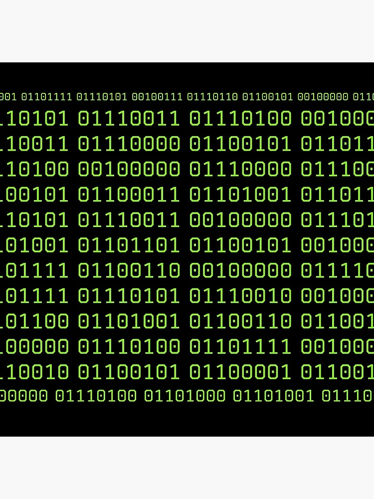 Thumbnail 3 of 3, Pin, High tech binary code designed and sold by SparkleJimmy.