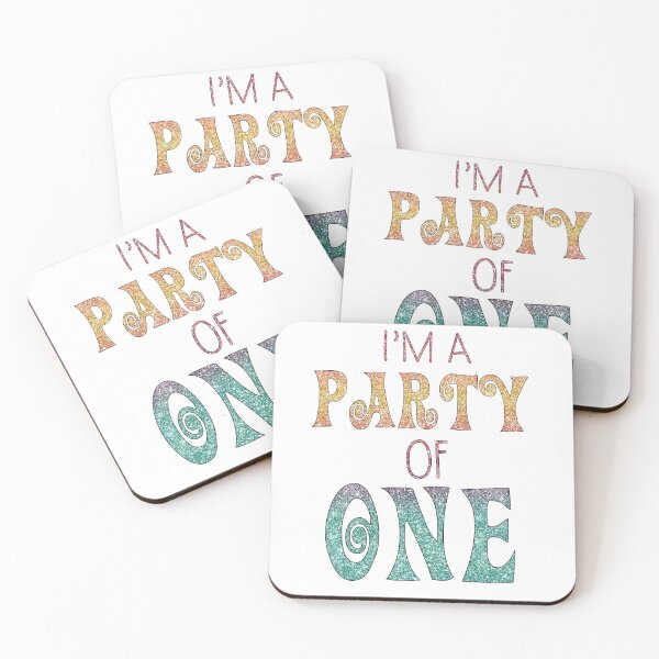 Item preview, Trolls-Inspired "I'm a Party of One" designed and sold by mulberrydragon.