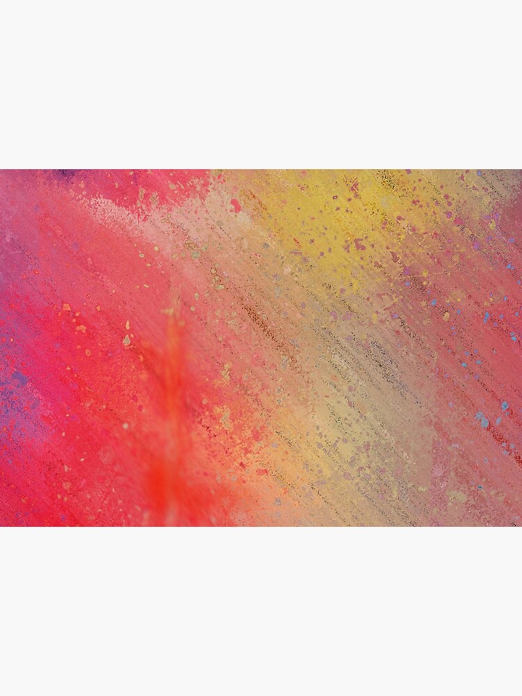 Warm Scratched-Metal Mask Abstraction by mikepil