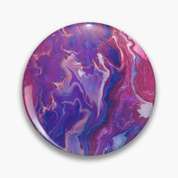 Item preview, Ruby Sea acrylic abstract painting designed and sold by Color Splash Gallery.