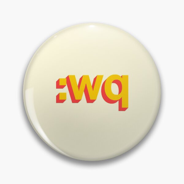 Item preview, Command :wq Bright Programmer Coder designed and sold by sharedipmemes.