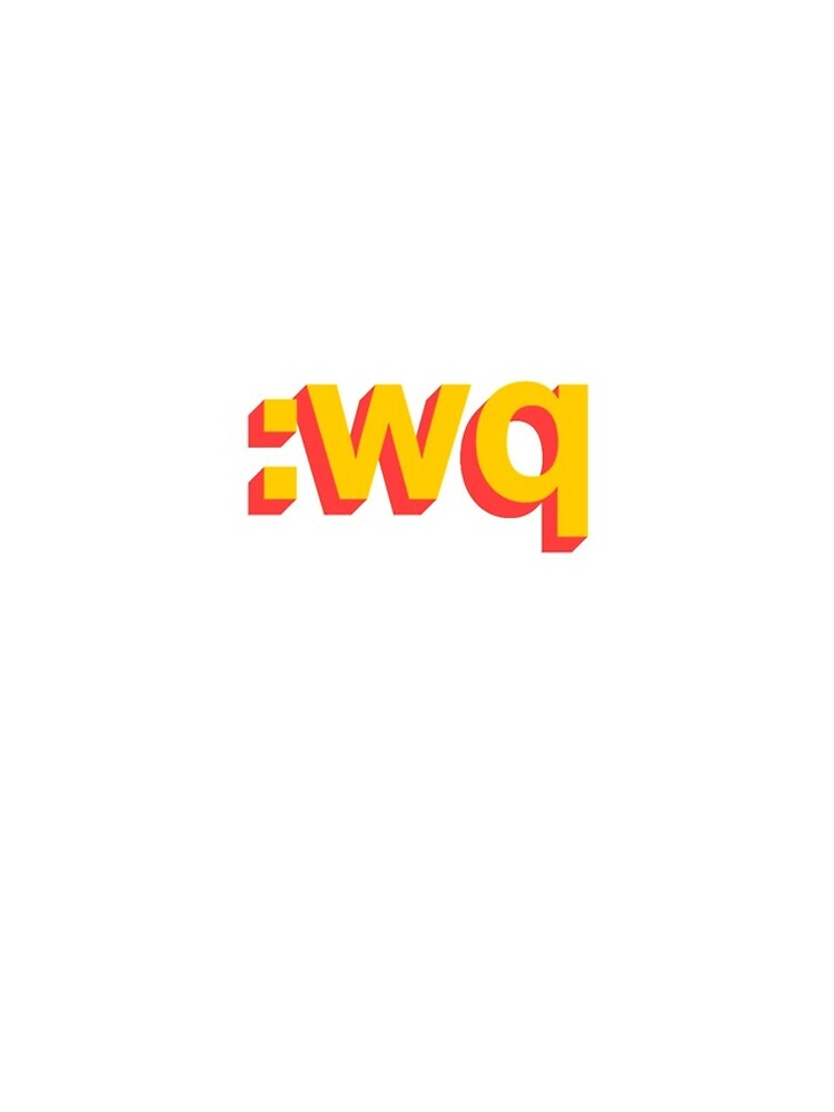 Thumbnail 4 of 4, iPhone Case, Command :wq Bright Programmer Coder designed and sold by sharedipmemes.