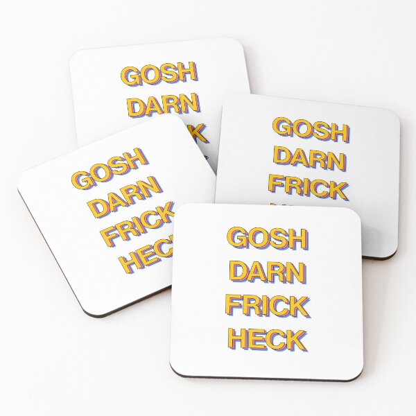 Item preview, Gosh Darn Frick Heck Meme Retro designed and sold by sharedipmemes.