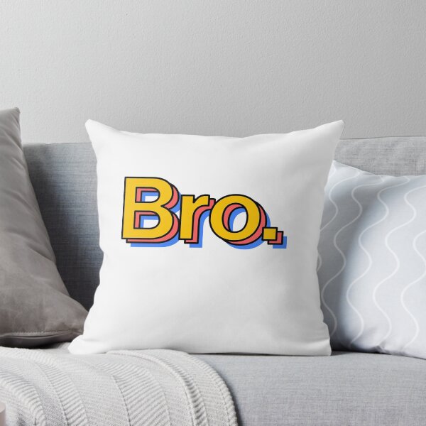 Item preview, Bro. Colorful Teen Old School Meme designed and sold by sharedipmemes.