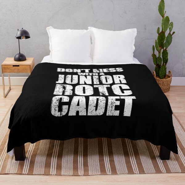 Item preview, Don't Mess with a Junior ROTC Cadet Awesome Distressed Style for JROTC Members and Family designed and sold by JROTCshop.