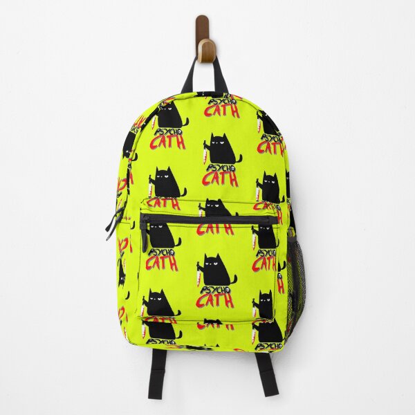 Item preview, psycho killer cat with knife - new funny halloween cat lover shirt designed and sold by enigmatyc.
