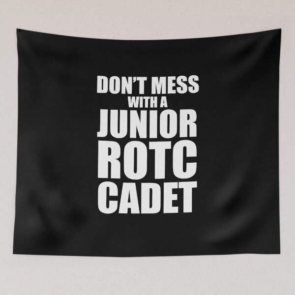 Item preview, Don't Mess with a Junior ROTC Cadet Awesome Distressed Style for JROTC Members and Family designed and sold by JROTCshop.