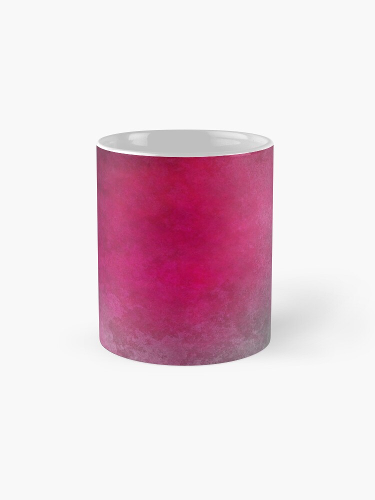 Alternate view of Hot Pink Mask Abstraction Mug