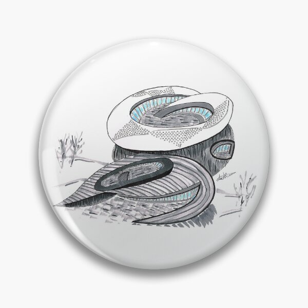 Item preview, Wave Castle - Round designed and sold by EthaArch.