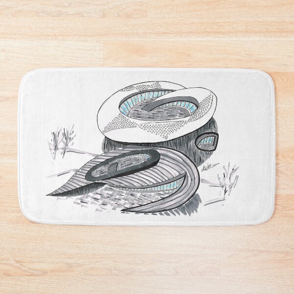 Item preview, Wave Castle - Round designed and sold by EthaArch.