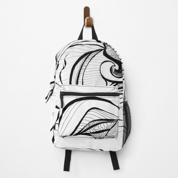 Item preview, Bosquejo surrealista del castillo de la ola designed and sold by EthaArch.
