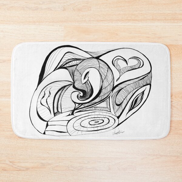 Item preview, Bosquejo surrealista del castillo de la ola designed and sold by EthaArch.
