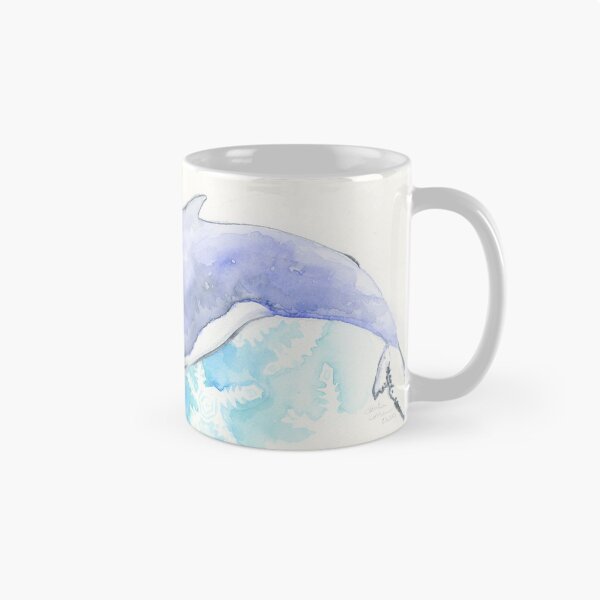 Item preview, Watercolor Whale designed and sold by Mernion.