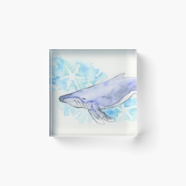 Item preview, Watercolor Whale designed and sold by Mernion.