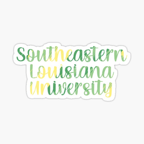 Southeastern Louisiana University SELU Lions NCAA Vinyl Decal Laptop Water Bottle Car Scrapbook Sticker - 00004 