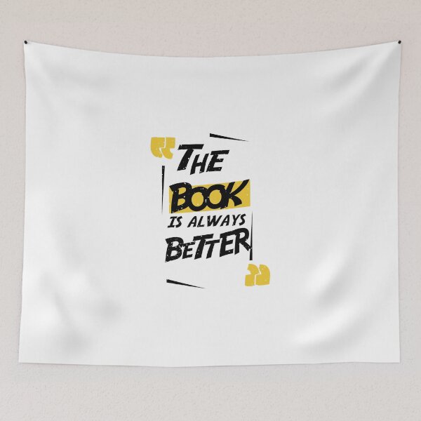Item preview, THE BOOK IS ALWAYS BETTER designed and sold by karimydesign10.
