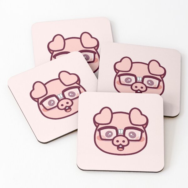 Item preview, Nerdy baby pig! designed and sold by petinmypocket.