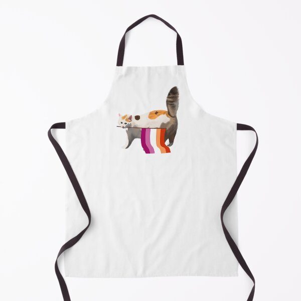 Item preview, Lesbian Pride Cat LGBT Queer Community Support designed and sold by fiatluxillust.