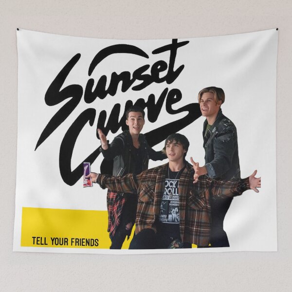 Item preview, Sunset curve, tell your friends designed and sold by Newarre.